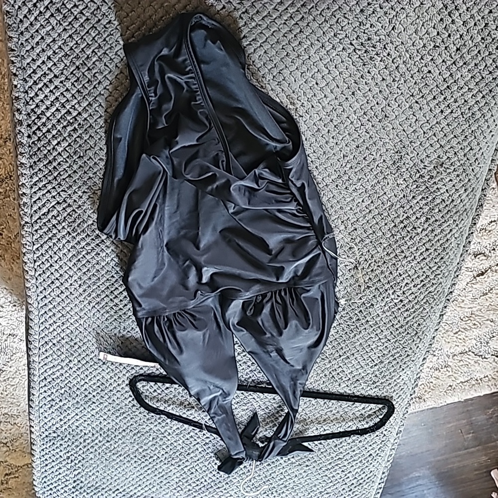NWT DKNY Womens XL One-Piece Swimsuit
